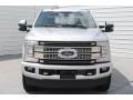 2018 Ingot Silver Ford F250 Super Duty Platinum Crew Cab 4x4  photo #2