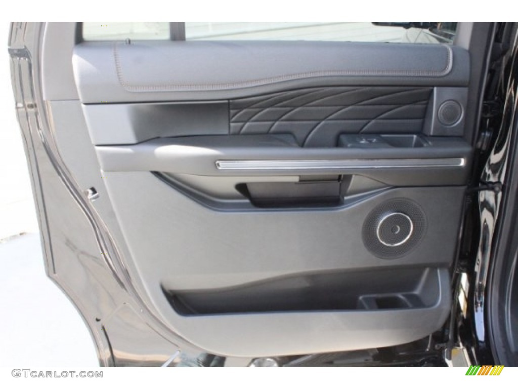 2018 Ford Expedition Platinum Max Ebony Door Panel Photo #127896072