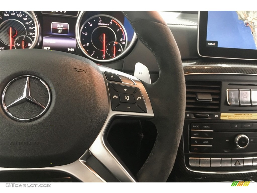 2018 Mercedes-Benz G 65 AMG designo Black Steering Wheel Photo #127896081