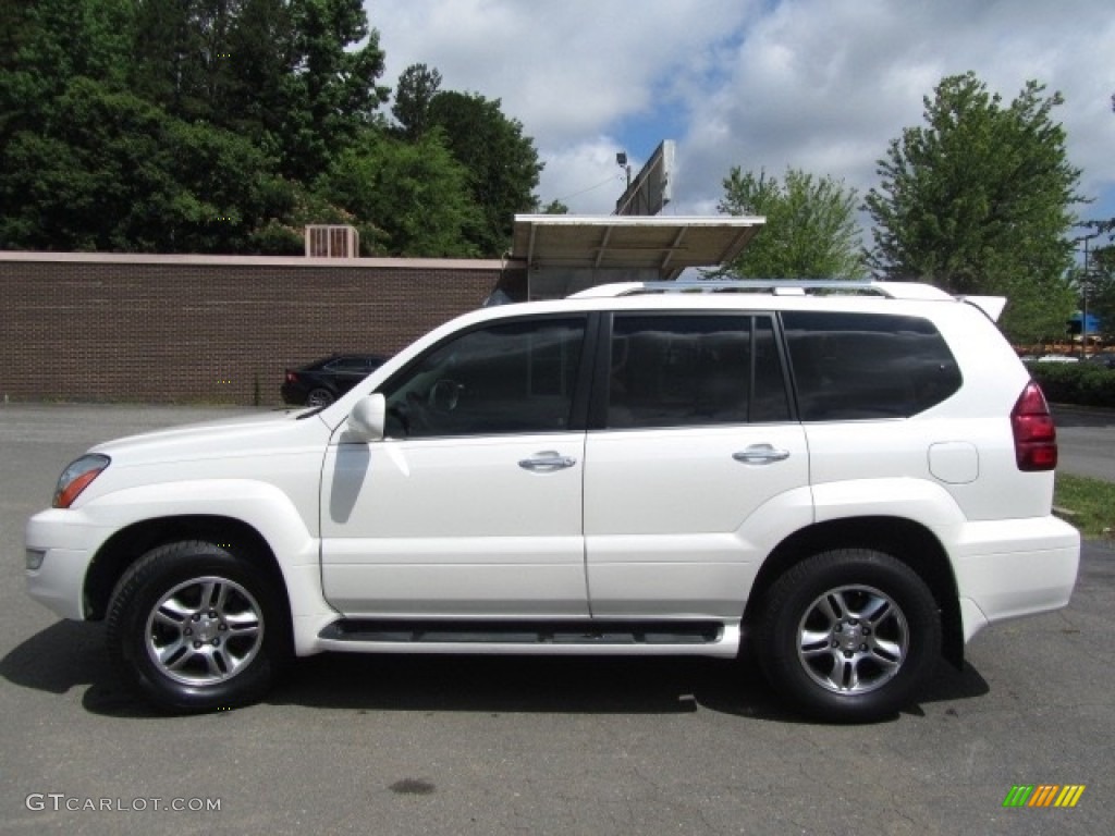 2008 GX 470 - Blizzard White Pearl / Ivory photo #7