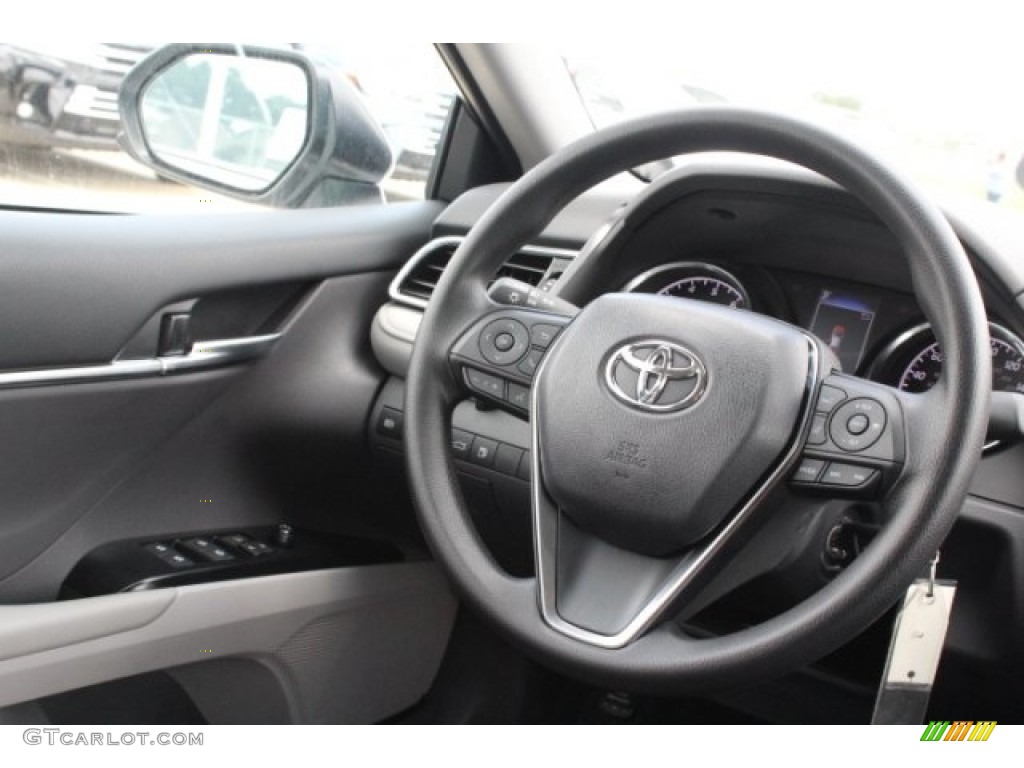 2018 Camry LE - Celestial Silver Metallic / Ash photo #25