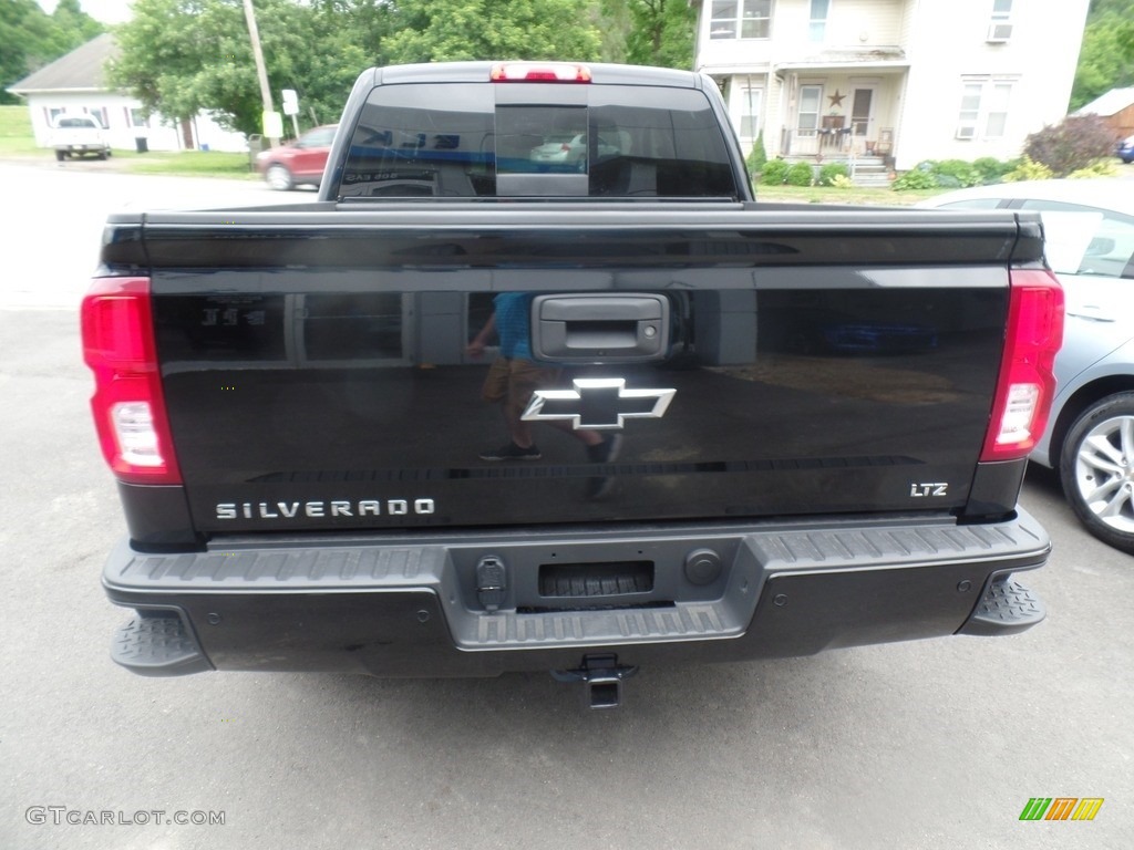 2018 Silverado 1500 LTZ Crew Cab 4x4 - Black / Jet Black photo #5