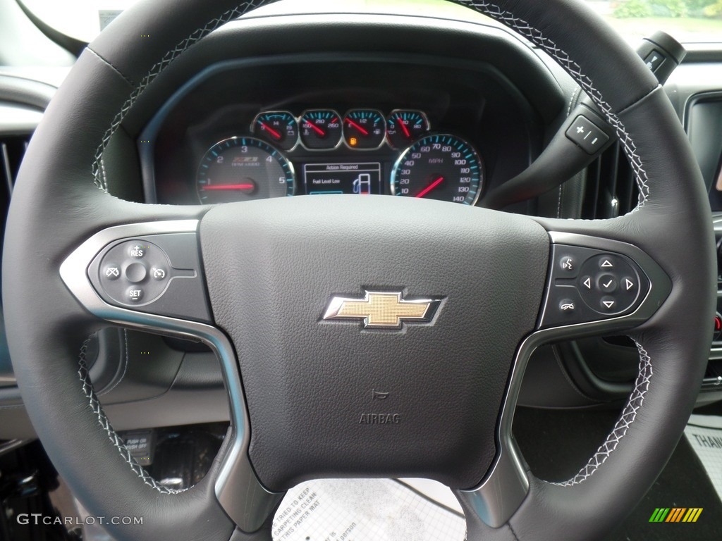 2018 Silverado 1500 LTZ Crew Cab 4x4 - Black / Jet Black photo #21