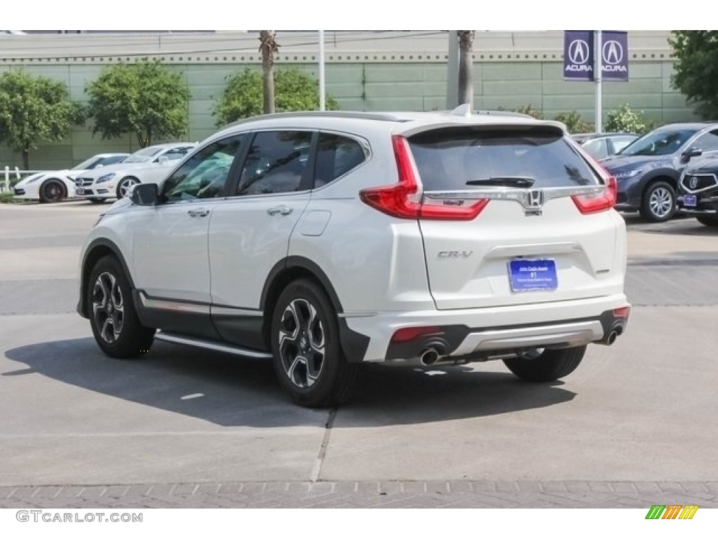 2018 CR-V Touring - White Diamond Pearl / Black photo #5