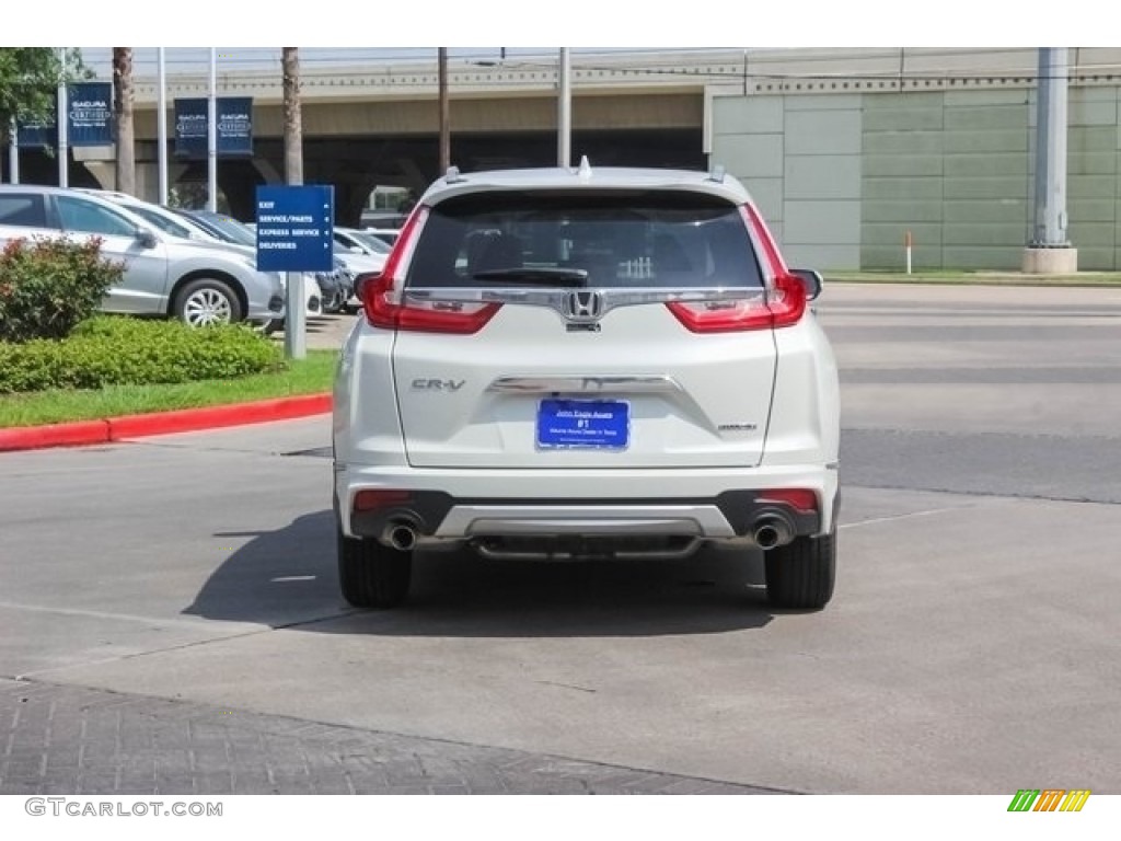 2018 CR-V Touring - White Diamond Pearl / Black photo #6