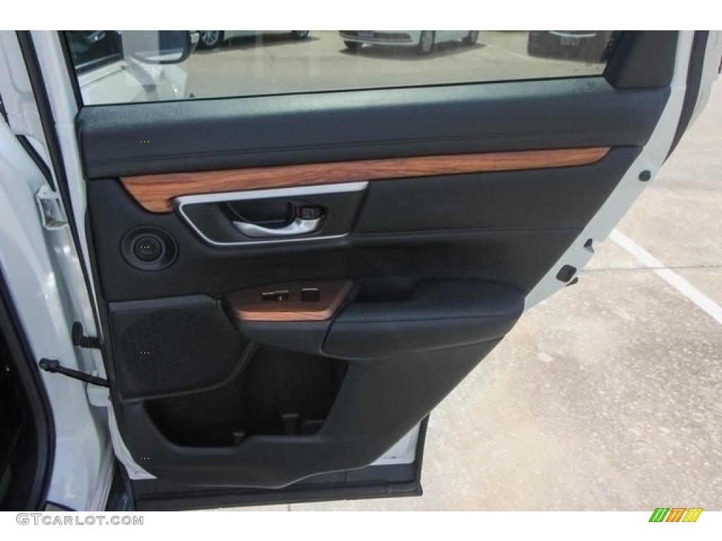 2018 CR-V Touring - White Diamond Pearl / Black photo #23