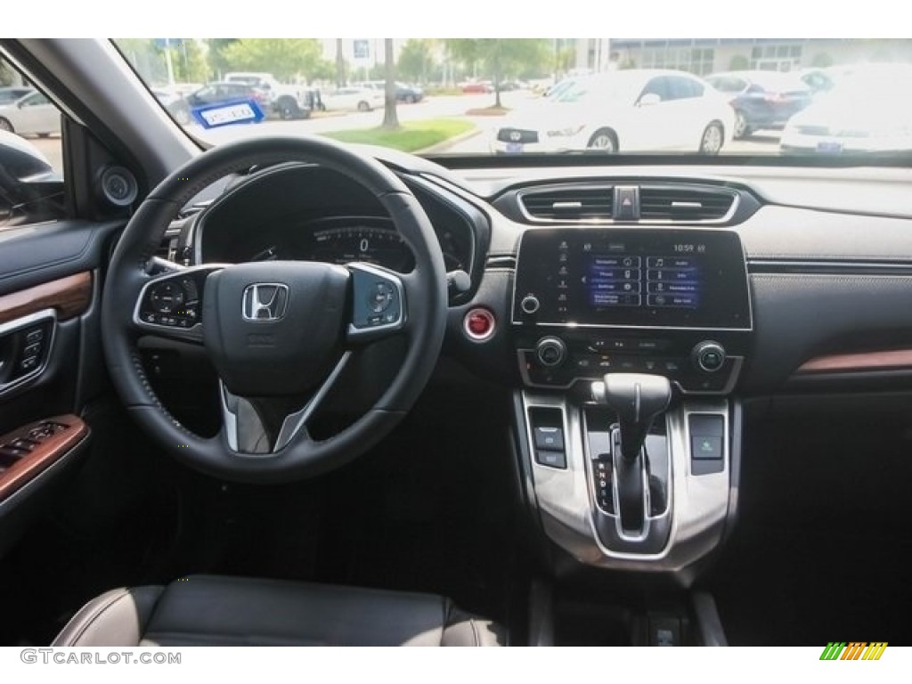 2018 CR-V Touring - White Diamond Pearl / Black photo #27