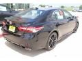 2018 Midnight Black Metallic Toyota Camry XSE V6  photo #8