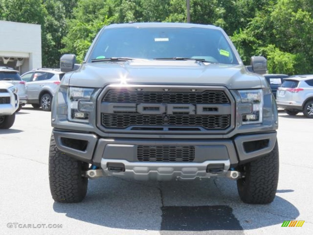 2018 F150 SVT Raptor SuperCrew 4x4 - Lead Foot / Raptor Black photo #2