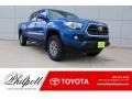 Blazing Blue Pearl 2018 Toyota Tacoma SR5 Double Cab