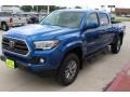 Blazing Blue Pearl - Tacoma SR5 Double Cab Photo No. 3