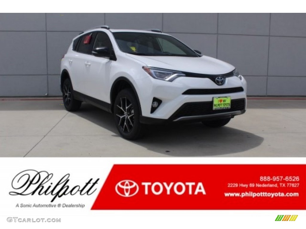 Super White Toyota RAV4