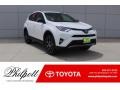 2018 Super White Toyota RAV4 SE  photo #1