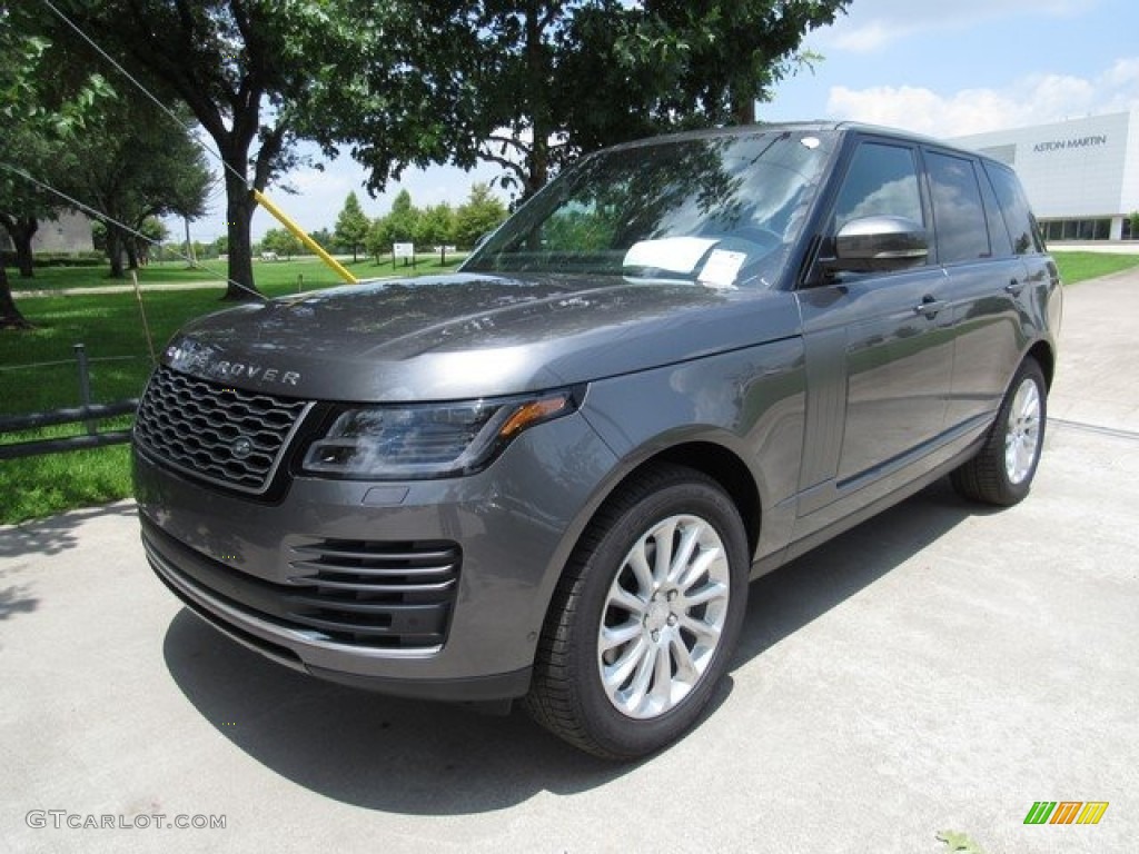 2018 Range Rover HSE - Corris Grey Metallic / Ebony photo #10