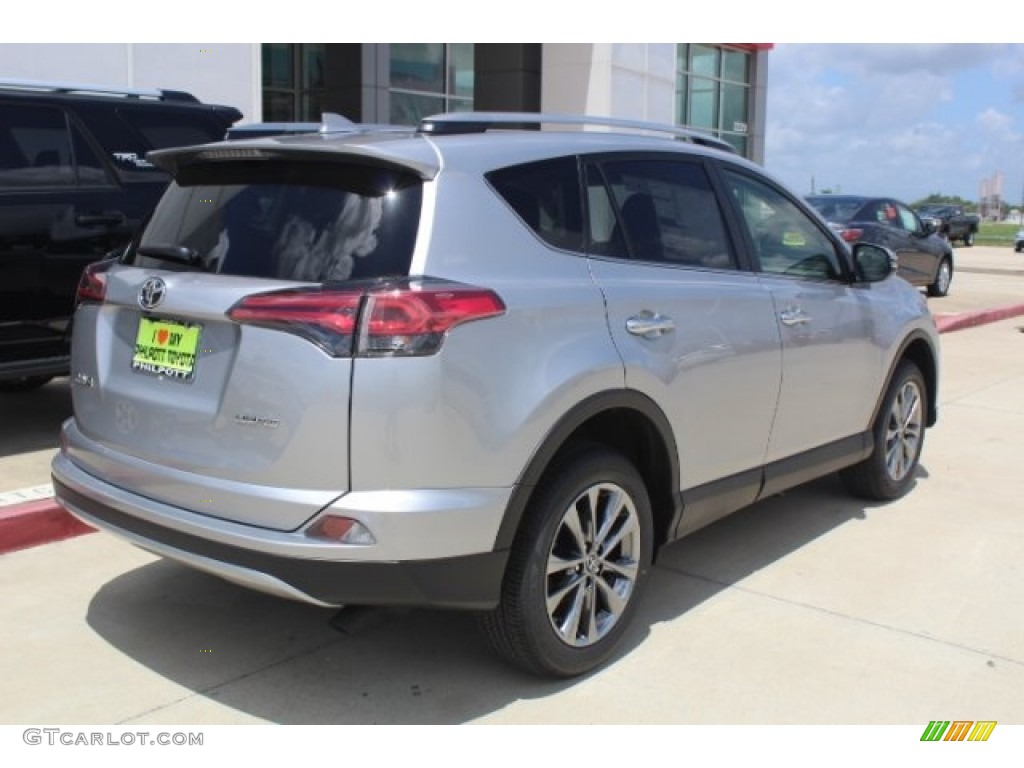 2018 RAV4 Limited - Silver Sky Metallic / Ash photo #8