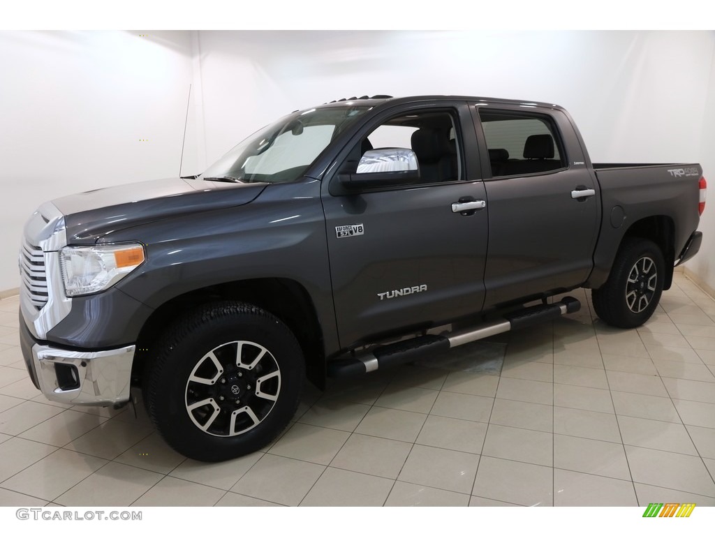 2016 Tundra Limited CrewMax 4x4 - Magnetic Gray Metallic / Black photo #3