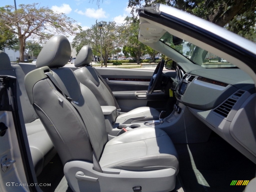 2008 Sebring Limited Convertible - Bright Silver Metallic / Dark Slate Gray/Light Slate Gray photo #20