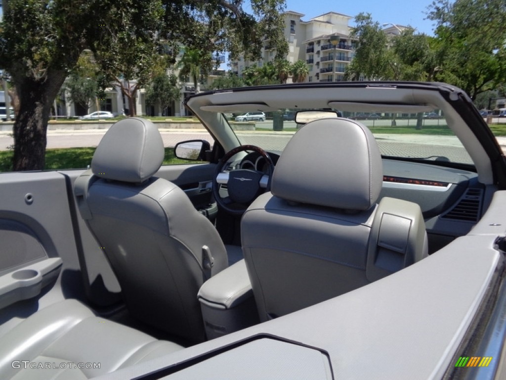 2008 Sebring Limited Convertible - Bright Silver Metallic / Dark Slate Gray/Light Slate Gray photo #23