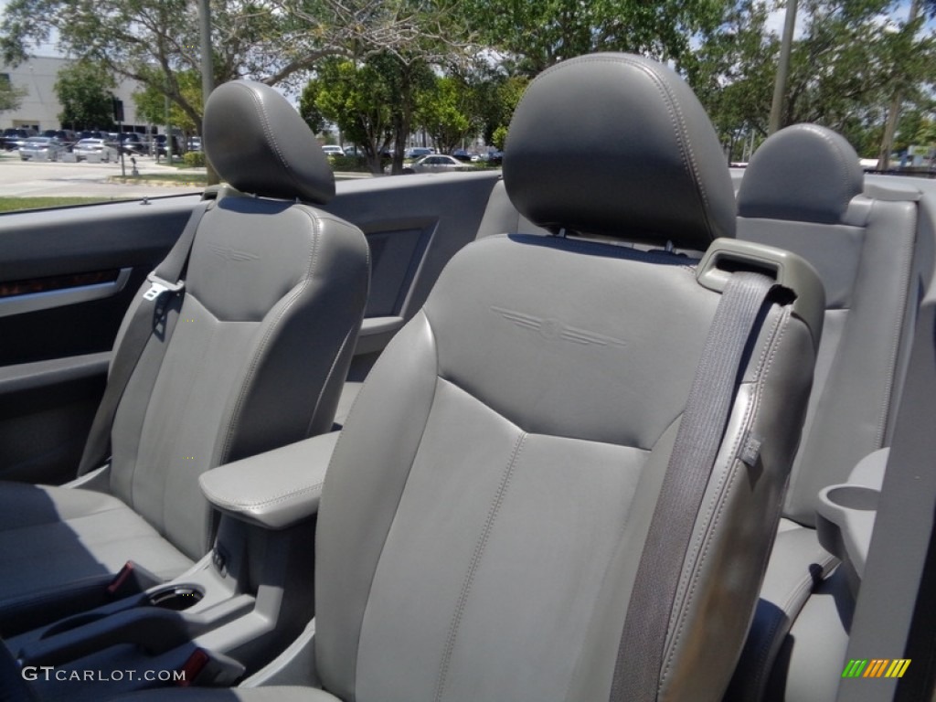 2008 Sebring Limited Convertible - Bright Silver Metallic / Dark Slate Gray/Light Slate Gray photo #25