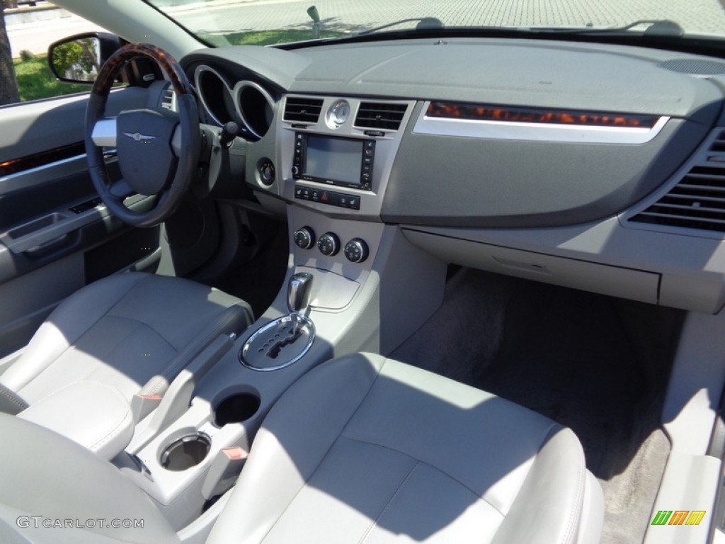 2008 Sebring Limited Convertible - Bright Silver Metallic / Dark Slate Gray/Light Slate Gray photo #40