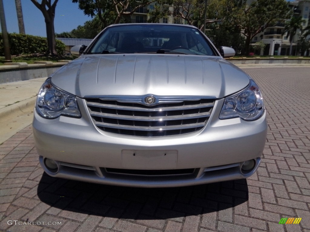 2008 Sebring Limited Convertible - Bright Silver Metallic / Dark Slate Gray/Light Slate Gray photo #53