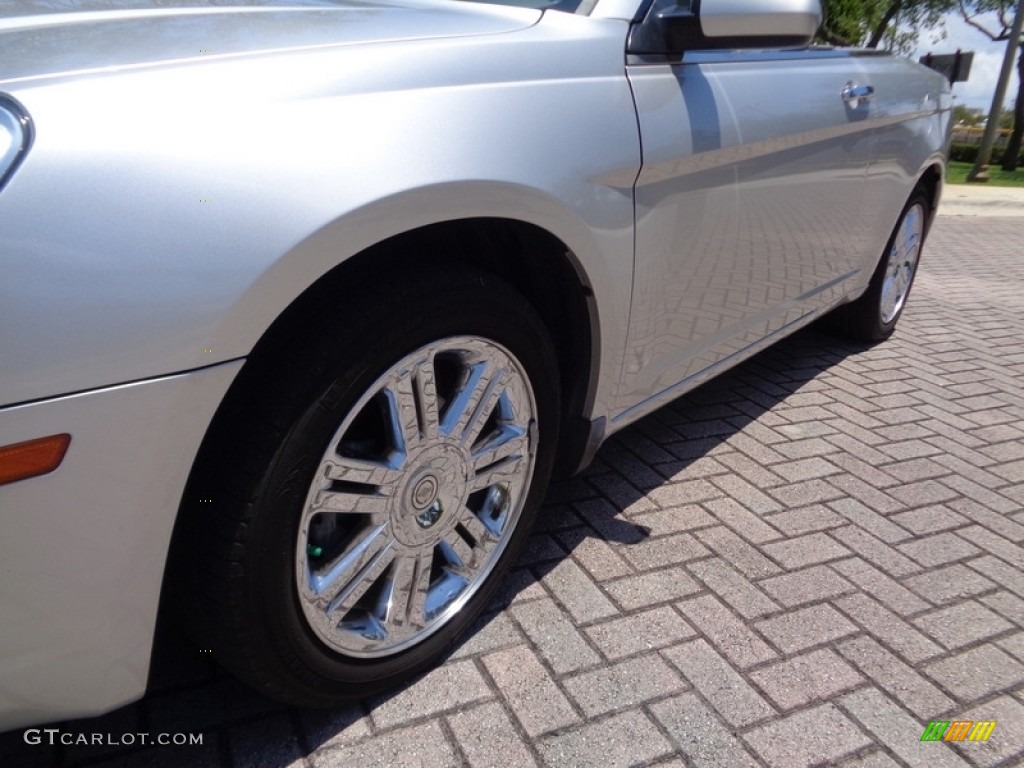 2008 Sebring Limited Convertible - Bright Silver Metallic / Dark Slate Gray/Light Slate Gray photo #69