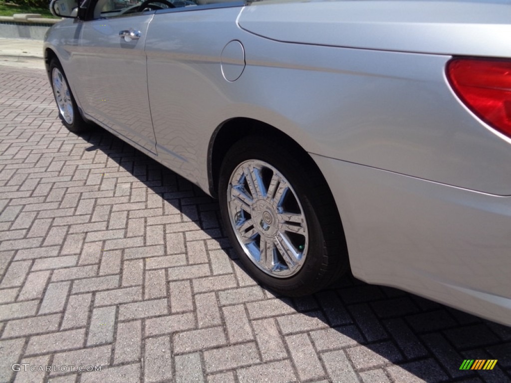 2008 Sebring Limited Convertible - Bright Silver Metallic / Dark Slate Gray/Light Slate Gray photo #71