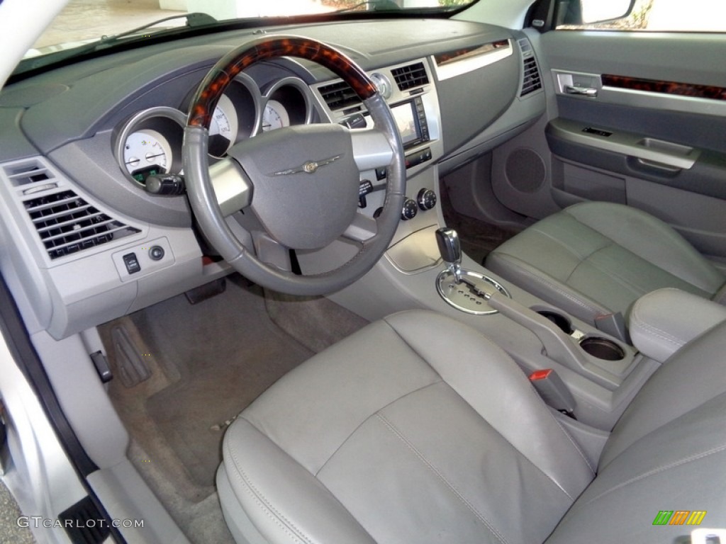2008 Sebring Limited Convertible - Bright Silver Metallic / Dark Slate Gray/Light Slate Gray photo #74