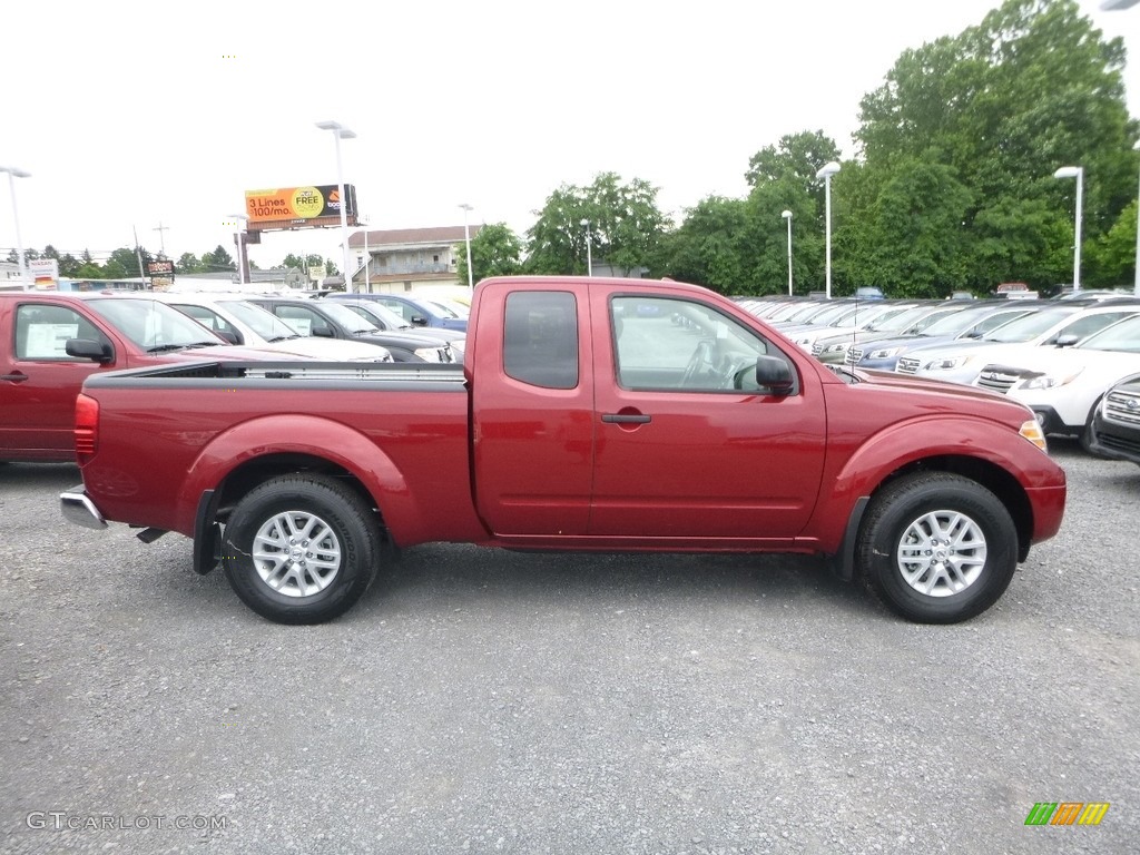 Cayenne Red 2018 Nissan Frontier SV King Cab 4x4 Exterior Photo #127909576