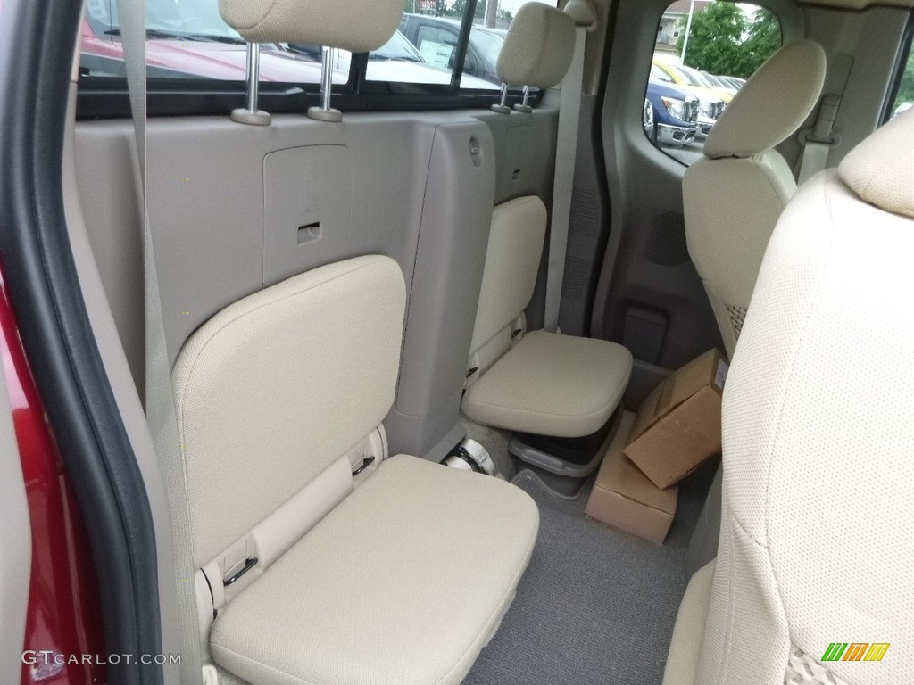 2018 Nissan Frontier SV King Cab 4x4 Rear Seat Photo #127909816