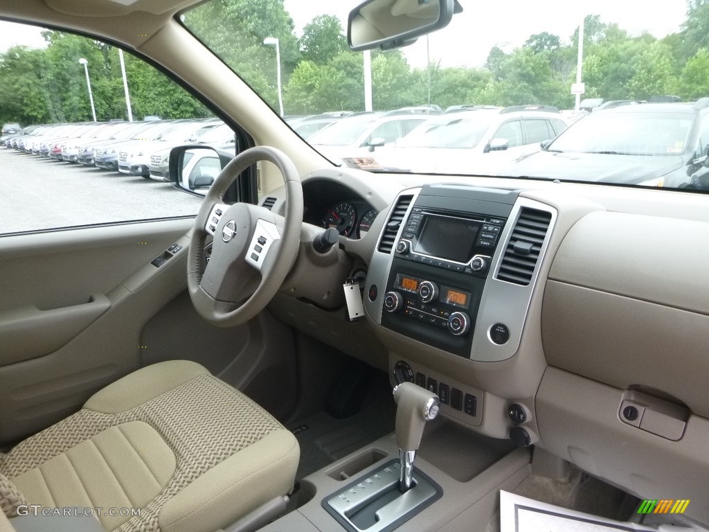 2018 Nissan Frontier SV King Cab 4x4 Beige Dashboard Photo #127909840