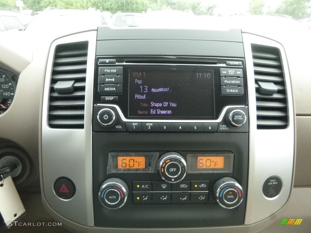 2018 Nissan Frontier SV King Cab 4x4 Controls Photo #127909990