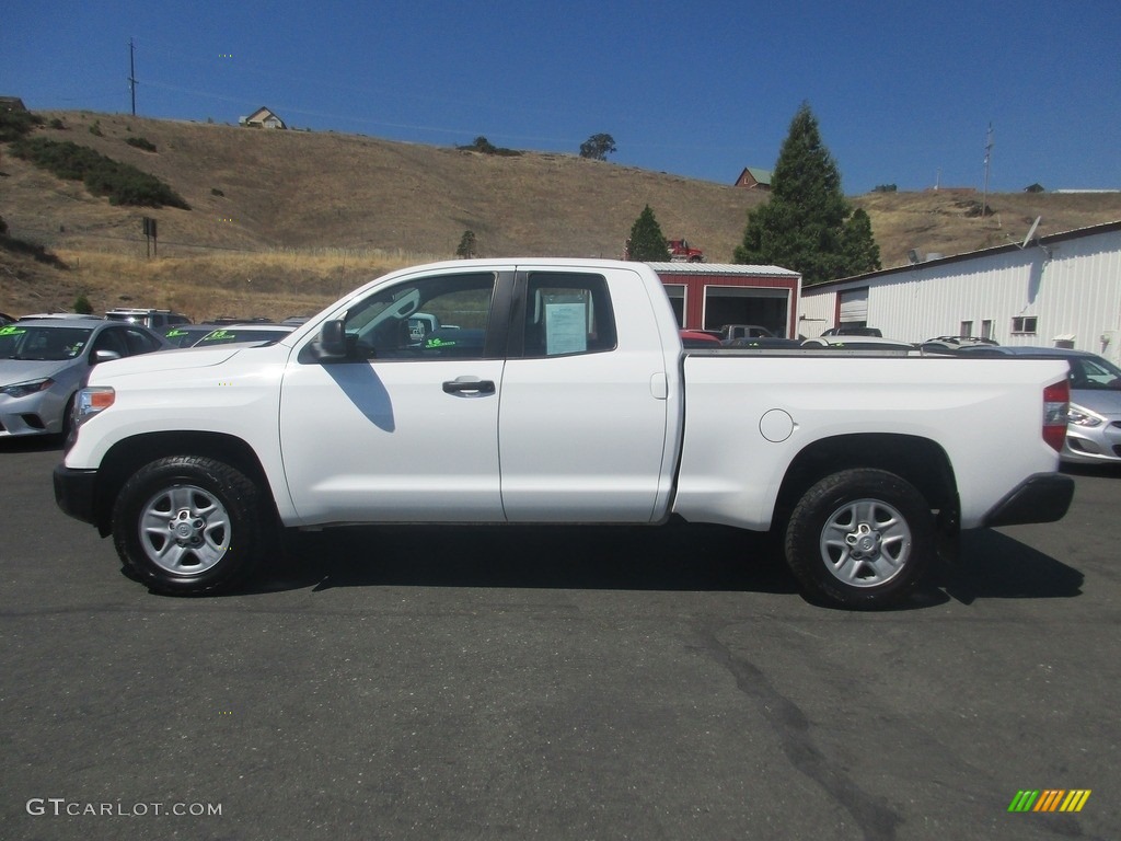 2014 Tundra SR Double Cab - Super White / Graphite photo #4