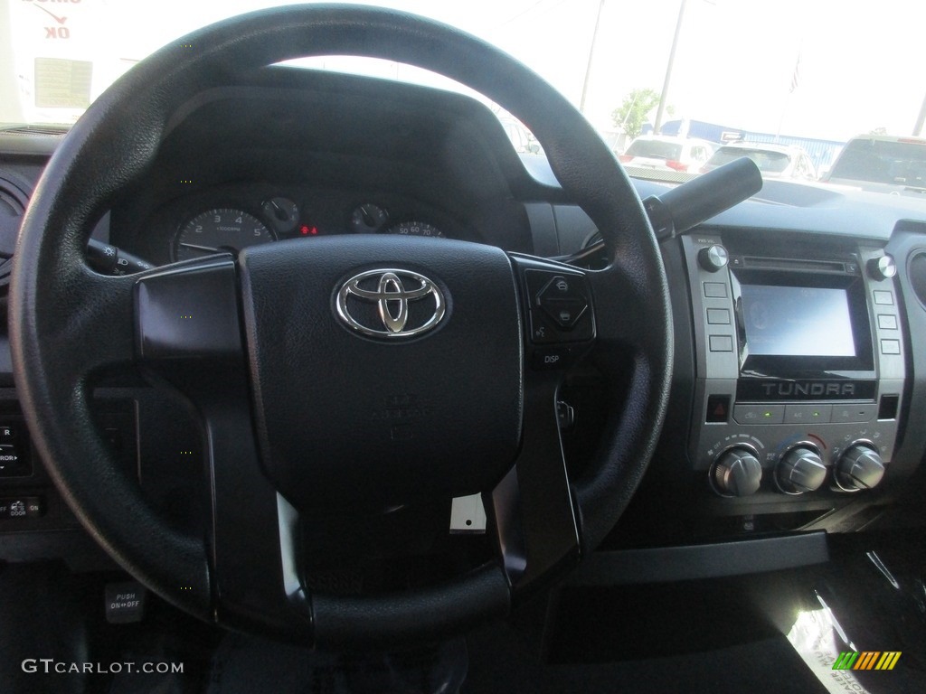 2014 Tundra SR Double Cab - Super White / Graphite photo #10