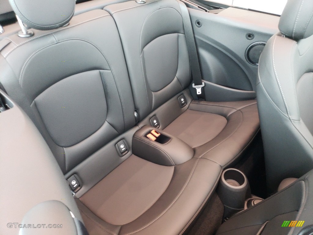 Carbon Black Interior 2019 Mini Convertible Cooper S Photo #127910284