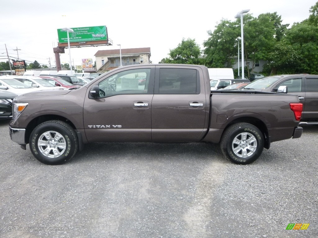 2018 Titan SV Crew Cab 4x4 - Java Metallic / Beige photo #12