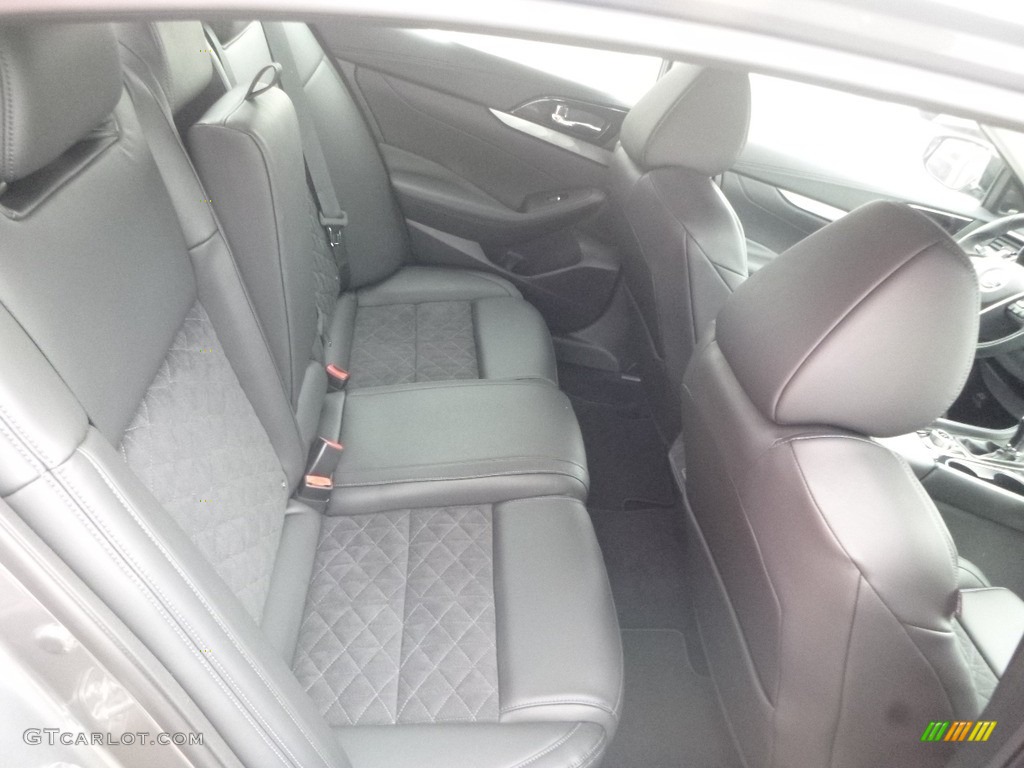 2018 Nissan Maxima SR Midnight Edition Rear Seat Photos