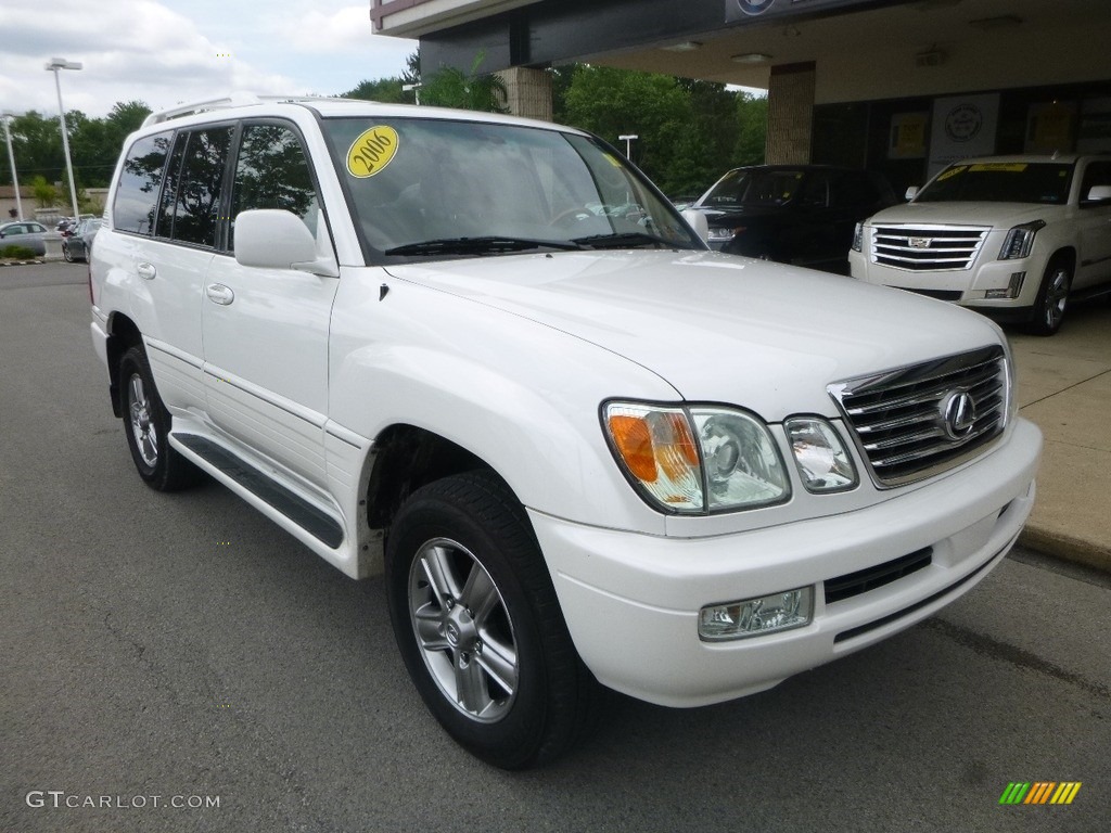 2006 LX 470 - Galactic Gray Mica / Ivory photo #3