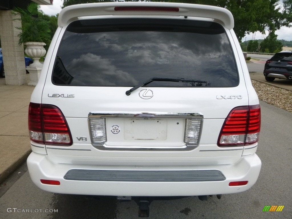 2006 LX 470 - Galactic Gray Mica / Ivory photo #8