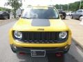 2017 Solar Yellow Jeep Renegade Trailhawk 4x4  photo #4