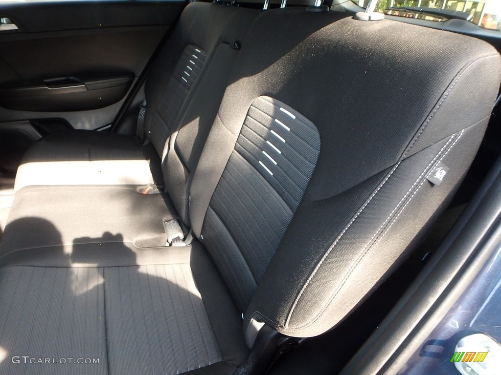 2017 Sportage LX AWD - Pacific Blue / Black photo #16