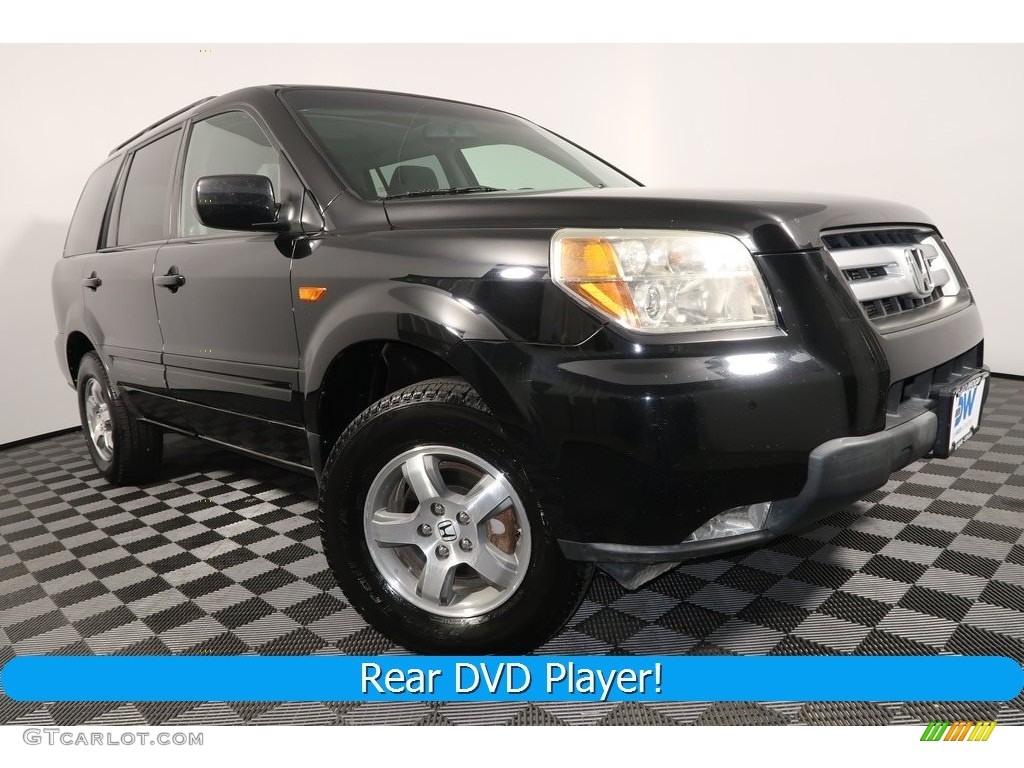 2008 Pilot Special Edition 4WD - Formal Black / Gray photo #1