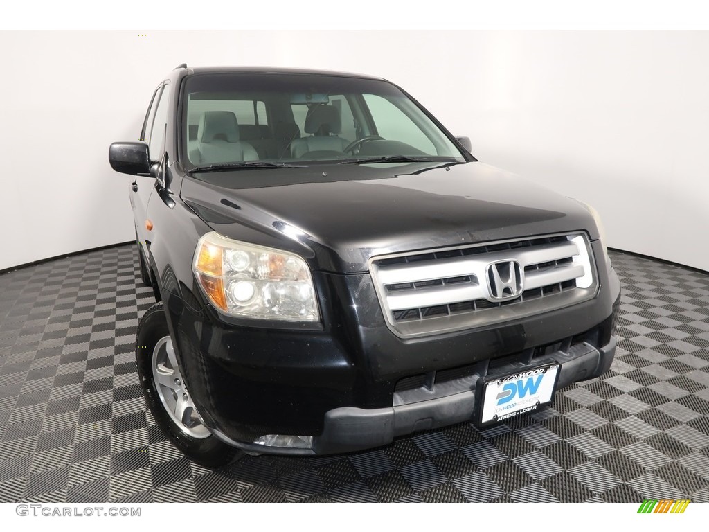 2008 Pilot Special Edition 4WD - Formal Black / Gray photo #7