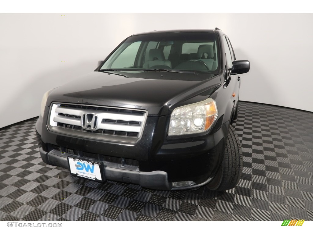 2008 Pilot Special Edition 4WD - Formal Black / Gray photo #9