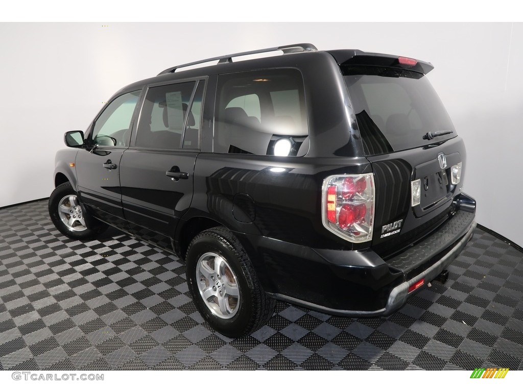 2008 Pilot Special Edition 4WD - Formal Black / Gray photo #11