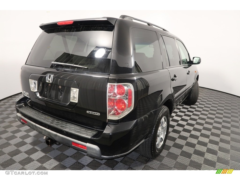 2008 Pilot Special Edition 4WD - Formal Black / Gray photo #14