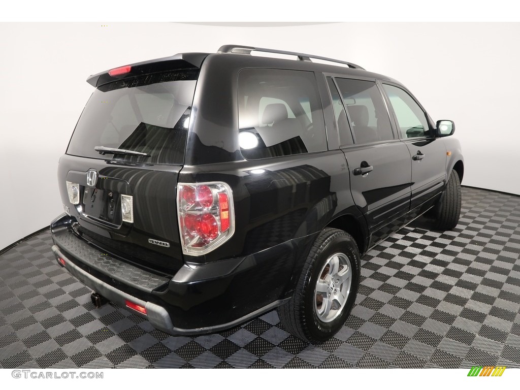 2008 Pilot Special Edition 4WD - Formal Black / Gray photo #15