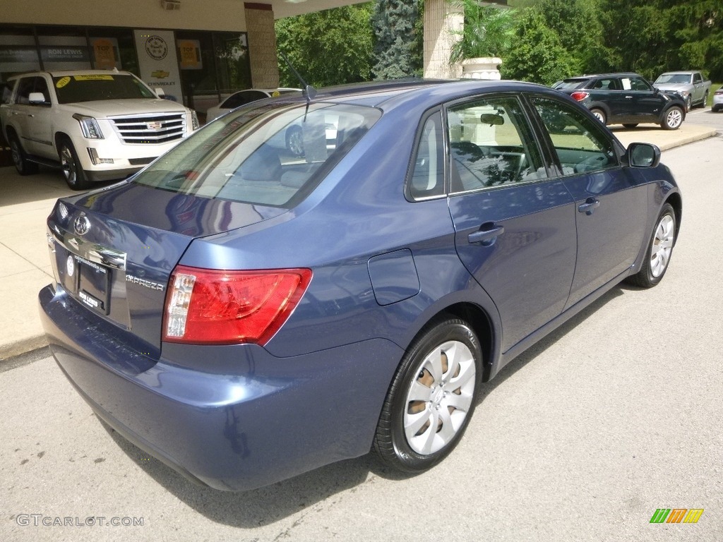 2011 Impreza 2.5i Sedan - Sky Blue Pearl / Carbon Black photo #2