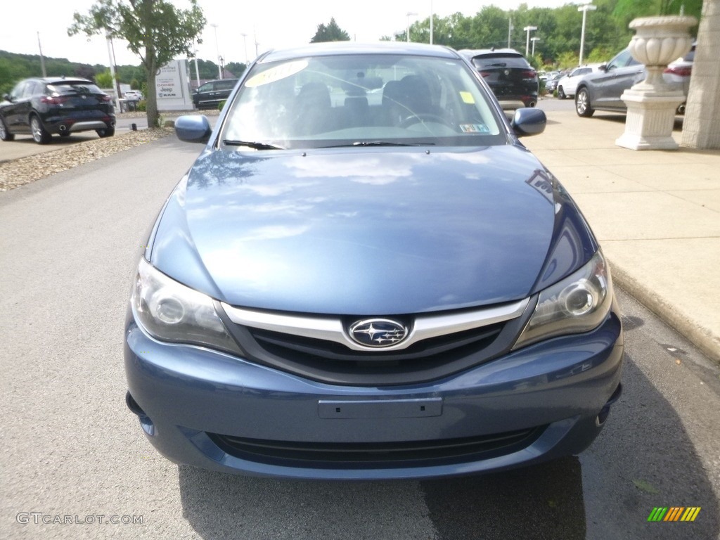 2011 Impreza 2.5i Sedan - Sky Blue Pearl / Carbon Black photo #4