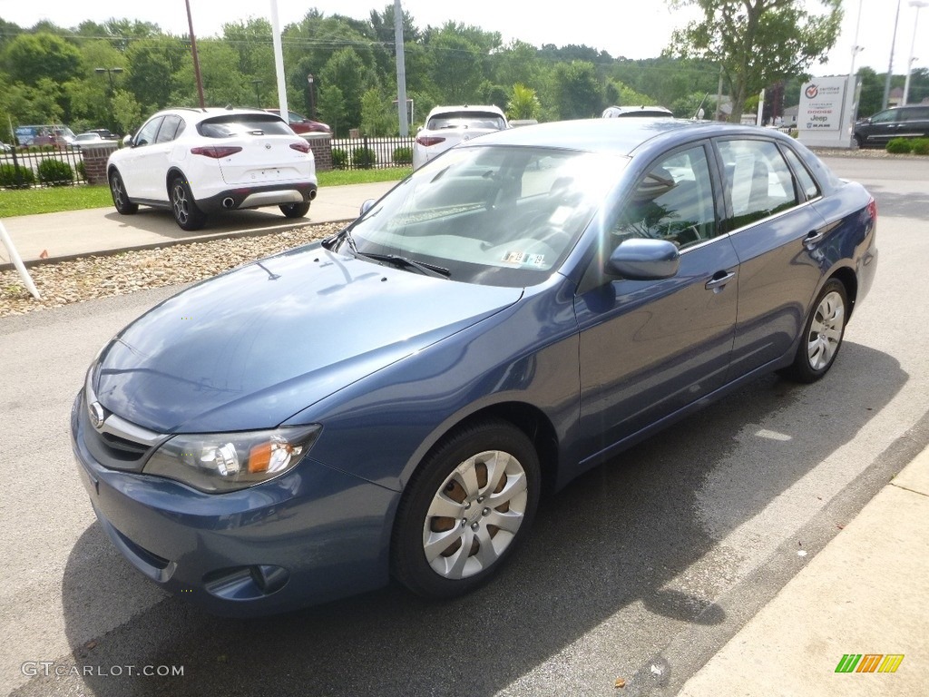 2011 Impreza 2.5i Sedan - Sky Blue Pearl / Carbon Black photo #5